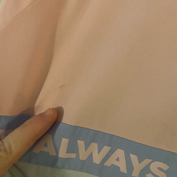 Lilly Pulitzer Tee Time Windbreaker half zip Jacket It’s Always Sunny XL used - Picture 8 of 12